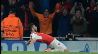 KEMENANGAN PERDANA - Arsenal memetik kemenangan perdananya di ajang Liga Champions usai mengalahkan Bayern Munchen 1-0 di Emirates Stadium, Rabu (21/10/2015) dini hari WIB. (uefa.com)