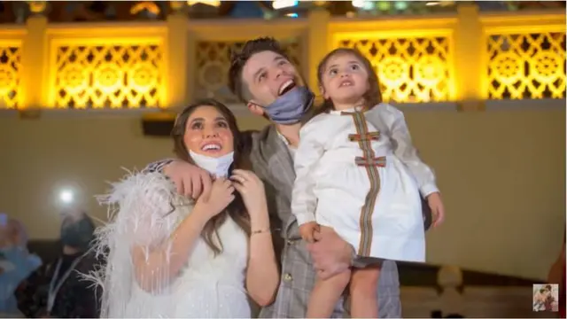 Pasangan Asal Dubai Umumkan Jenis Kelamin Bayi di Gedung Burj Khalifa