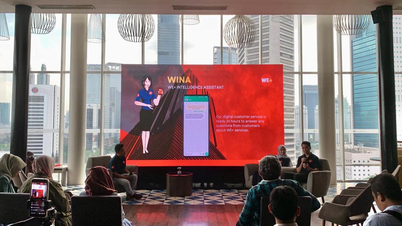 Perusahaan insurance technology (insurtech) WE+ memperkenalkan berbagai fitur digital yang telah dikembangkan di Media Sharing Session dengan tema Ordinary People with Extraordinary Protection, Rabu (29/11/2023). (Dok WE+)