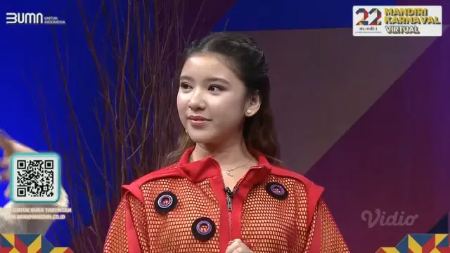 Tampil Cantik dan Memukau, Tiara Andini Bawakan Cidro di Mandiri Karnaval 2020