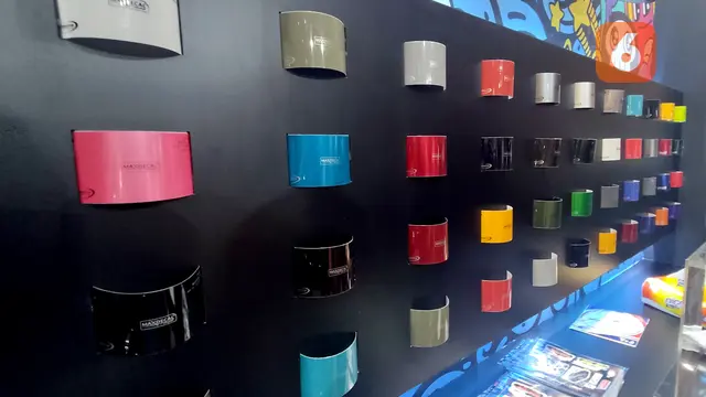 Deretan pilihan warna stiker Maxdecal
