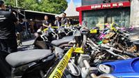 Pencuri menggasak 100 lebih sepeda motor dari beberapa tempat di Sulsel. (Liputan6.com/Fauzan)