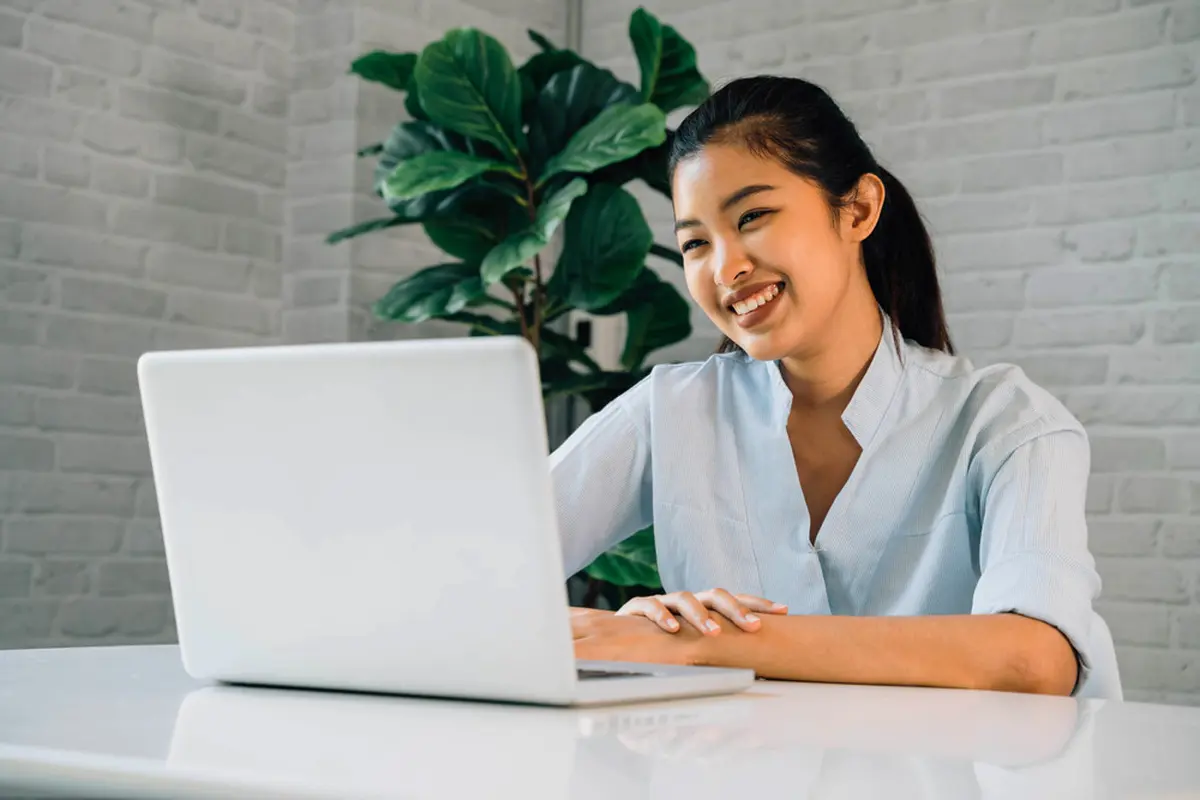 Ilustrasi wawancara kerja online