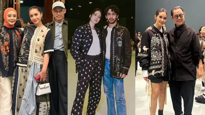 Gaya Para Seleb di Show Studio 133 Biyan SS 2025, Ada Nagita Slavina hingga Marsha Timothy