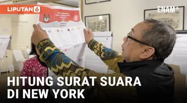 Rekapitulasi surat suara di New York makan waktu 3 hari dan ditargetkan untuk selesai Jumat 16 Februari mendatang. New York miliki basis DPT pemilih terbesar kedua di Amerika setelah Los Angeles. Situasi rekapitulasi dilaporkan Rendy Wicaksana jurnal...