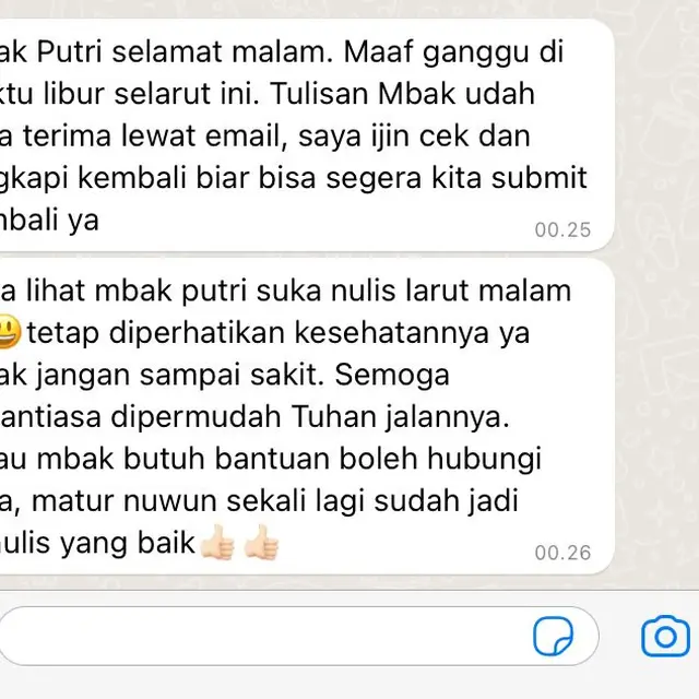6 Chat Dosen Pembimbing Perhatian ke Mahasiswa, Bak Orang Tua Sendiri