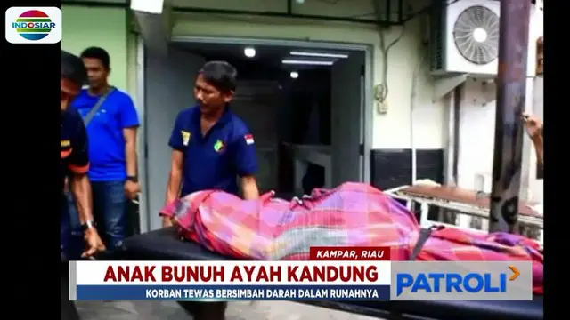 Sakit Hati Sering Dimarahi, Anak di Riau Nekat Bunuh Ayahnya