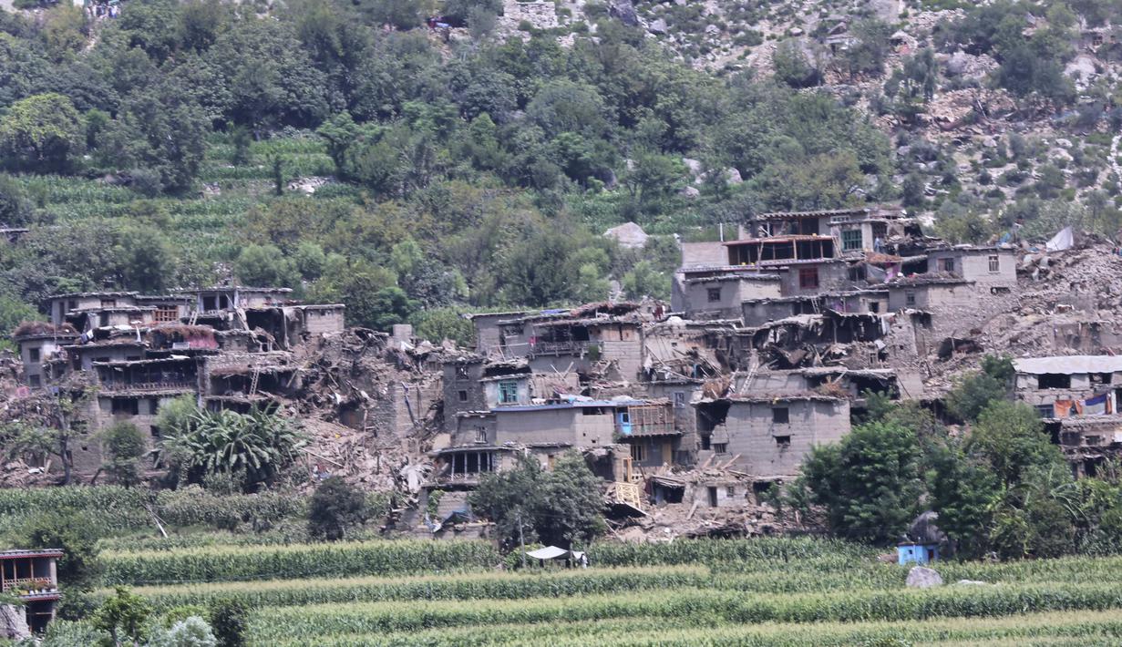 Zabihullah Mujahid pada Senin (1/9/2025) juga menyebut sebagian besar korban berada di Provinsi Kunar. (AP Photo/Wahidullah Kakar)