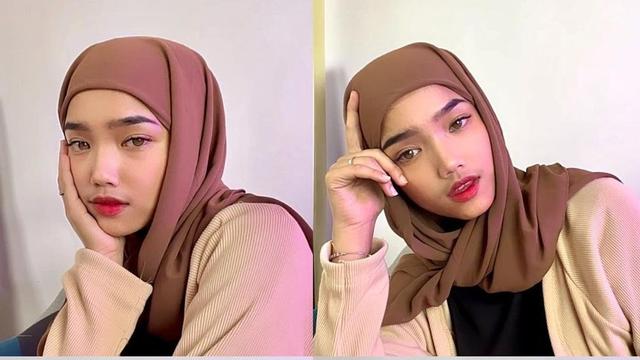 6 Transformasi Fuji saat Pakai Hijab, Masa Kecil Hingga Kini