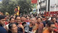 Gubernur Jakarta Pramono Anung hadir dalam perayaan Cap Go Meh di Pancoran Chinatown Point Mall, Jakarta Barat, Selasa (3/3/2026). (Liputan6.com/Winda Nelfira)