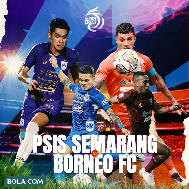 BRI Liga 1 - Duel Antarlini - PSIS Semarang Vs Borneo FC