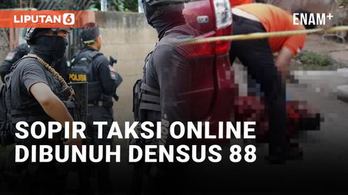 VIDEO: Anggota Densus 88 Bunuh Sopir Taksi Online Diduga Sudah Merencanakan Pembunuhan Itu?