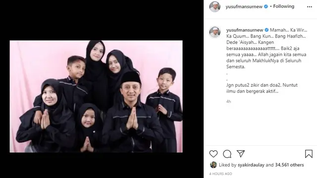 Ustaz Yusuf Mansur (Foto: Instgram/@yusufmansurnew)