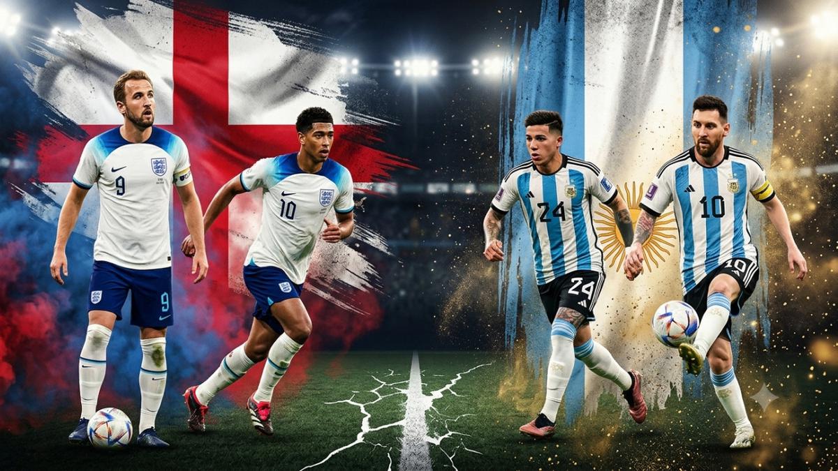 Duel Kunci yang Bisa Menentukan Laga Inggris Vs Argentina di Semifinal Piala Dunia 2026