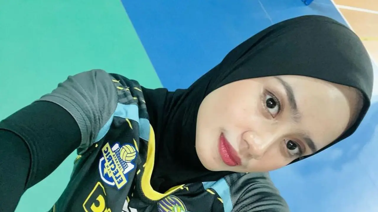 Wahida Muntaza Pemain Voli Jakarta Electric PLN