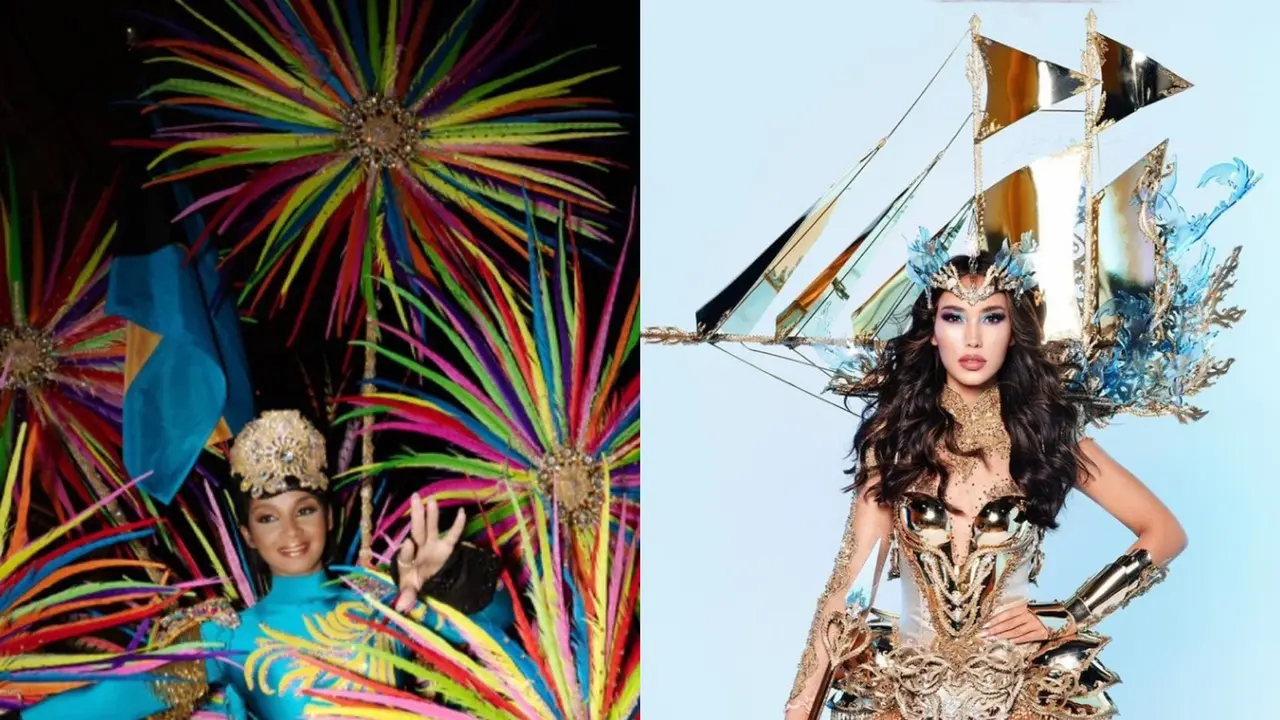 10 Kostum Nasional yang Mencuri Perhatian di Miss Universe 2022, Wakil Indonesia Bawa Kapal Phinisi 6 Kg