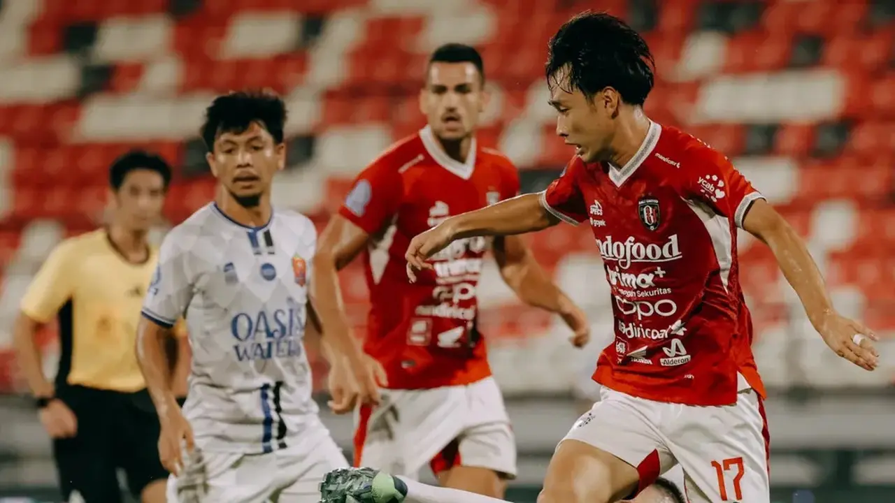Bali United Vs Persijap Jepara