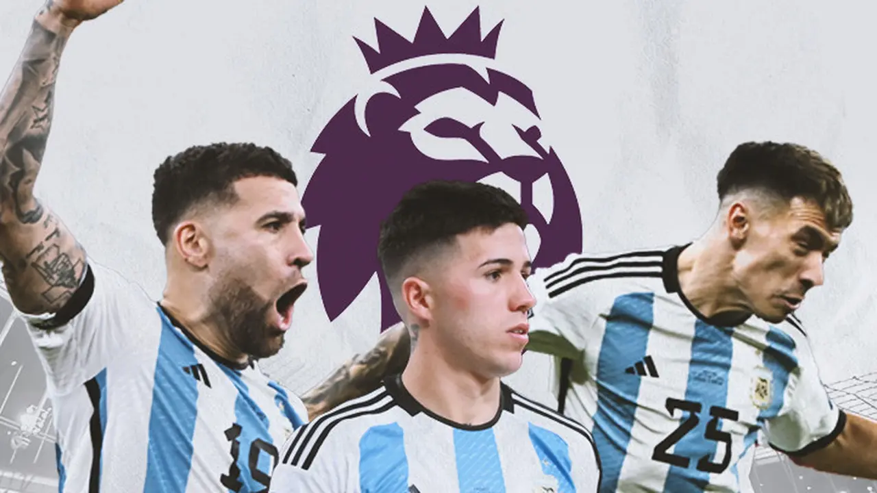 Premier League - Nicolas Otamendi, Enzo Fernandez, Lisandro Martinez