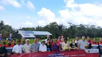 Desa Keliki memiliki delapan titik solar PV terpasang dengan total kapasitas sebesar 28 kWp/Istimewa.