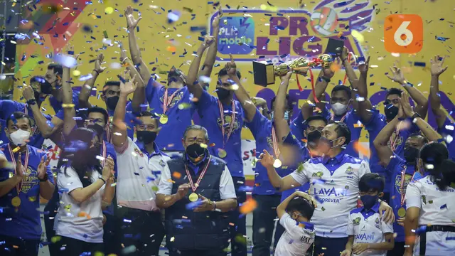 Foto: Didukung Langsung Mantan Presiden Susilo Bambang Yudhoyono sebagai Pemilik, Tim Debutan Bogor LavAni Juara PLN Mobile Proliga 2022