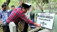 Selain Bung Karno, Djarot Ziarah ke Makam Pencipta Logo NU
