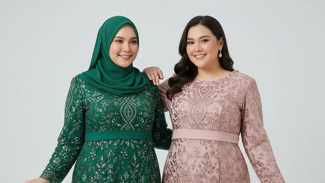 7 Model Baju Pesta Wanita Gemuk Agar Terlihat Langsing: Tips & Inspirasi 2025