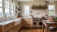 8 Model Dapur Hemat Ruang dan Biaya untuk Rumah Pedesaan