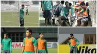 7 Pemain Timnas Indonesia yang belum turun pada putaran final AFF Suzuki Cup 2016. (Bola.com/Nicklas Hanoatubun)