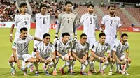 Starting XI Timnas Yaman saat menghadapi Timnas Lebanon dalam laga tunda Grup B Kualifikasi Piala Asia 2027, Kamis (4/6/2026) malam WIB. (Dok.FA Yaman)