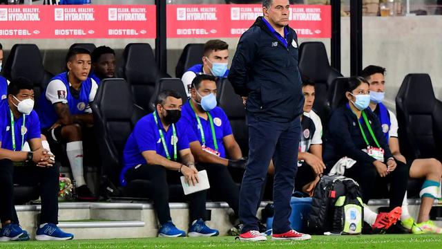 Luis Fernando Suarez, pelatih Kosta Rika (Photo: AFP/Emilee Chinn)