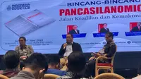 Direktur Eksekutif Megawati Institute Arif Budimanta&nbsp;dalam Bincang-Bincang Pansasilanomics Jalan keadilan dan Kemakmuran, Jumat (11/11/2022)