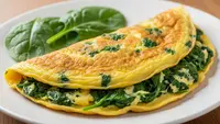 Resep Omelete Isi Sayur Bayam, Hidangan Praktis dan Lezat