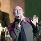 Phil Collins saat tampil di Milan, Italia, pada 16 Oktober 2010. (AP Photo/Luca Bruno)