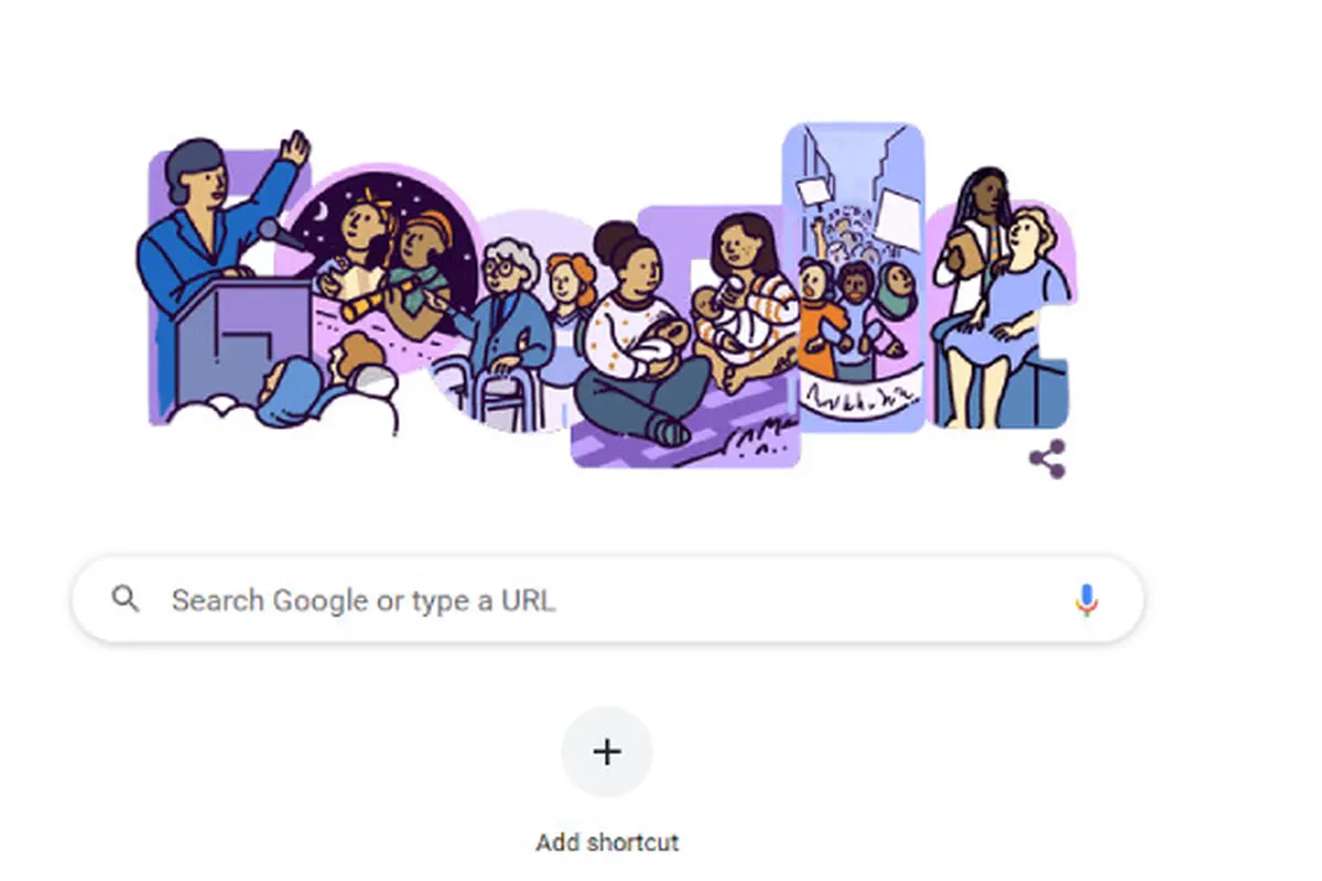 Google Doodle Peringati Hari Perempuan Internasional 2023