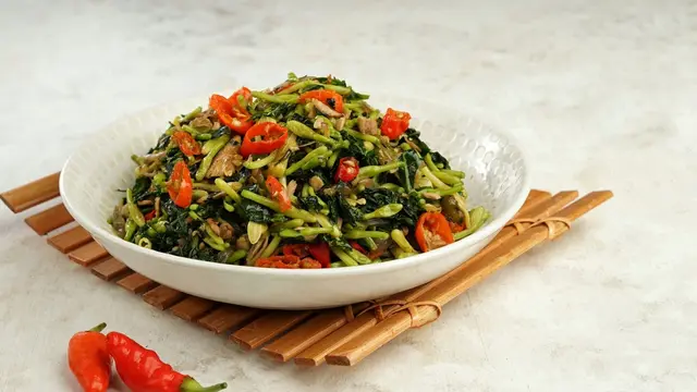 respe tumis bunga pepaya