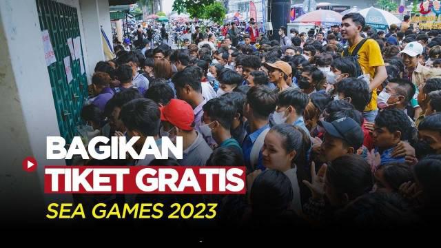 Berita Video, Kamboja bagikan tiket gratis nonton sepak bola putra di SEA Games 2023