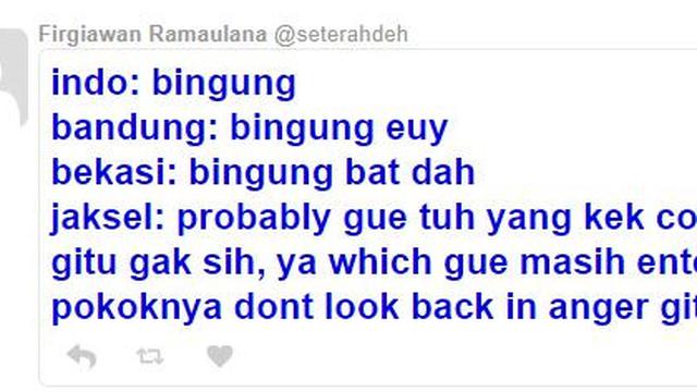 bahasa anak Jaksel (foto: brilio/1cak.com)