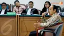 Sidang yang digelar Jumat (06/12/13) di Pengadilan Tindak Pidana Korupsi (Tipikor), Jakarta, mantan Kepala Korps Lalu Lintas (Kakorlantas) Polri mengaku pernah menggunakan kartu kredit milik Budi Susanto sebesar 1,5 M. (Liputan6.com/Andrian M Tunay)