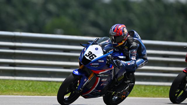 Pembalap Yamaha Racing Indonesia, M. Faerozi. (Bola.com/Yamaha Racing Indonesia)