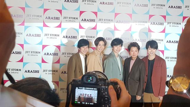 Arashi di Jakarta.