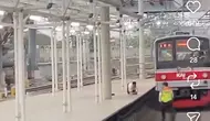 Pria Lompat ke Rel Stasiun Tanah Abang, KAI Ungkap Kronologinya