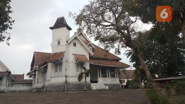 Bangunan Wisma Wisnu Wardhani di Kota Sukabumi, (Liputan6.com/Fira Syahrin)