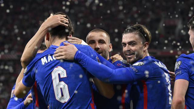 FOTO: Inggris Bantai Hungaria 4-0 di Kualifikasi Piala Dunia 2022