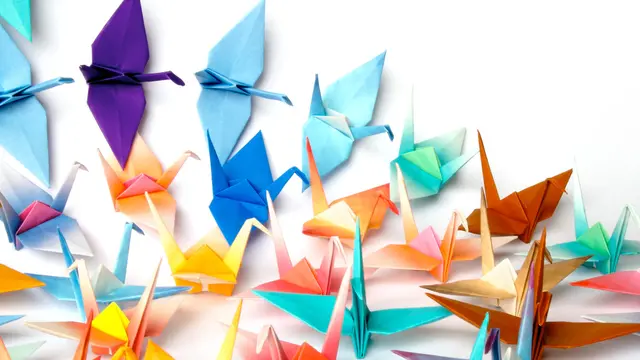 Cara Membuat Burung dari Kertas Origami