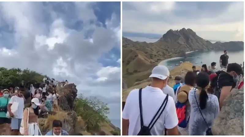 Ramai Dikunjungi, Begini Penampakan Orang Jakarta ke Pulau Padar