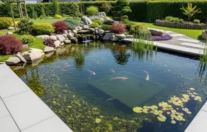 7 Cara Membuat Kolam Ikan Low Maintenance agar Tidak Cepat Keruh dan Bebas Lumut Berlebih
