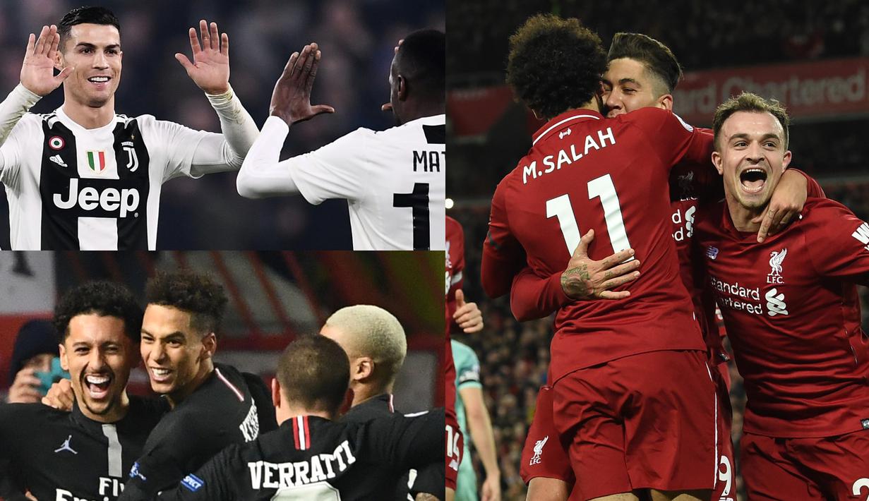 Tak terkalahkan di liga lokal dari awal musim hingga akhir tahun adalah sebuat pencapaian yang baik bagi sebuah tim. Termasuk empat klub eropa ini yang masih tak terbendung hingga setengah musim berjalan. (Kolase Foto AFP)