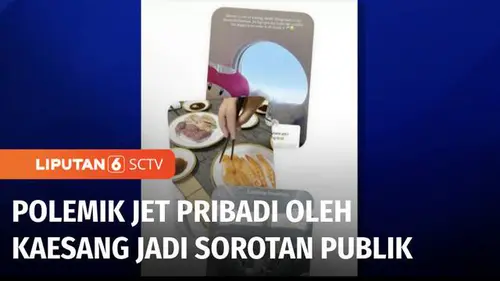 VIDEO: Penggunaan Private Jet Kaesang-Erina Jadi Sorotan, KPK akan Tindaklanjuti Polemik