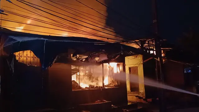 Kebakaran di Jakarta Selatan