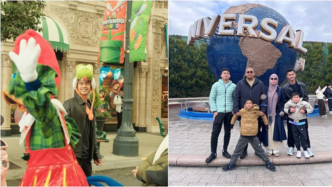 6 Potret Seru Pratama Arhan Liburan Tahun Baru di Jepang Bareng Keluarga Istri